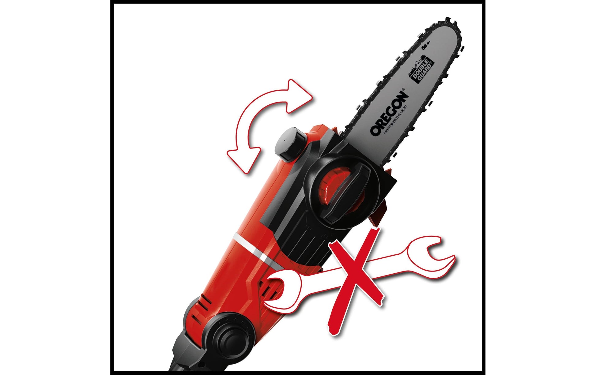 Einhell GE-LC18Li T Akku-Hochentaster – 18 V – Schwertlänge 200 mm – Solo – Power X-Change