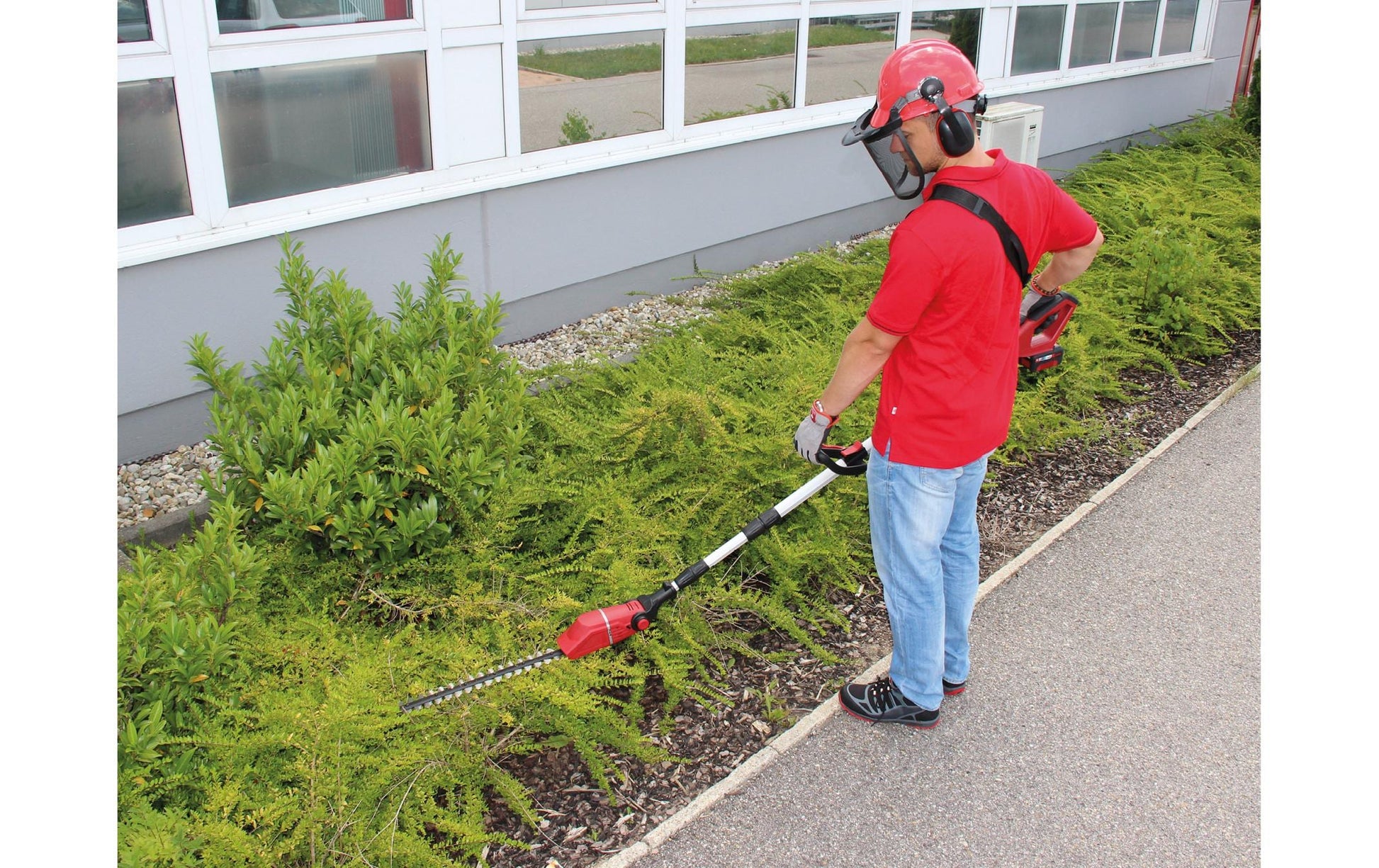 Einhell GE-HH 18/45 Akku-Hochheckenschere – 18 V – Schwertlänge 450 mm – Solo – Power X-Change