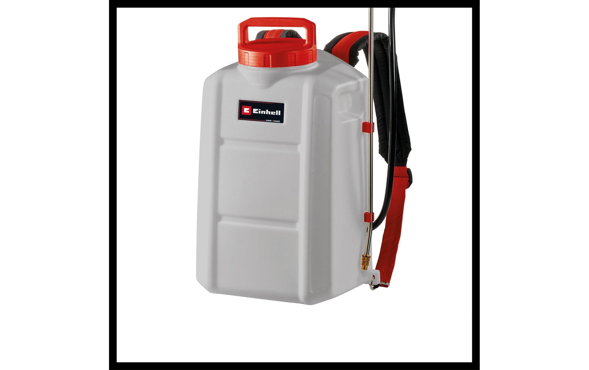 Einhell Drucksprüher 18/150 – 15 l, Akku, Grau, Rot