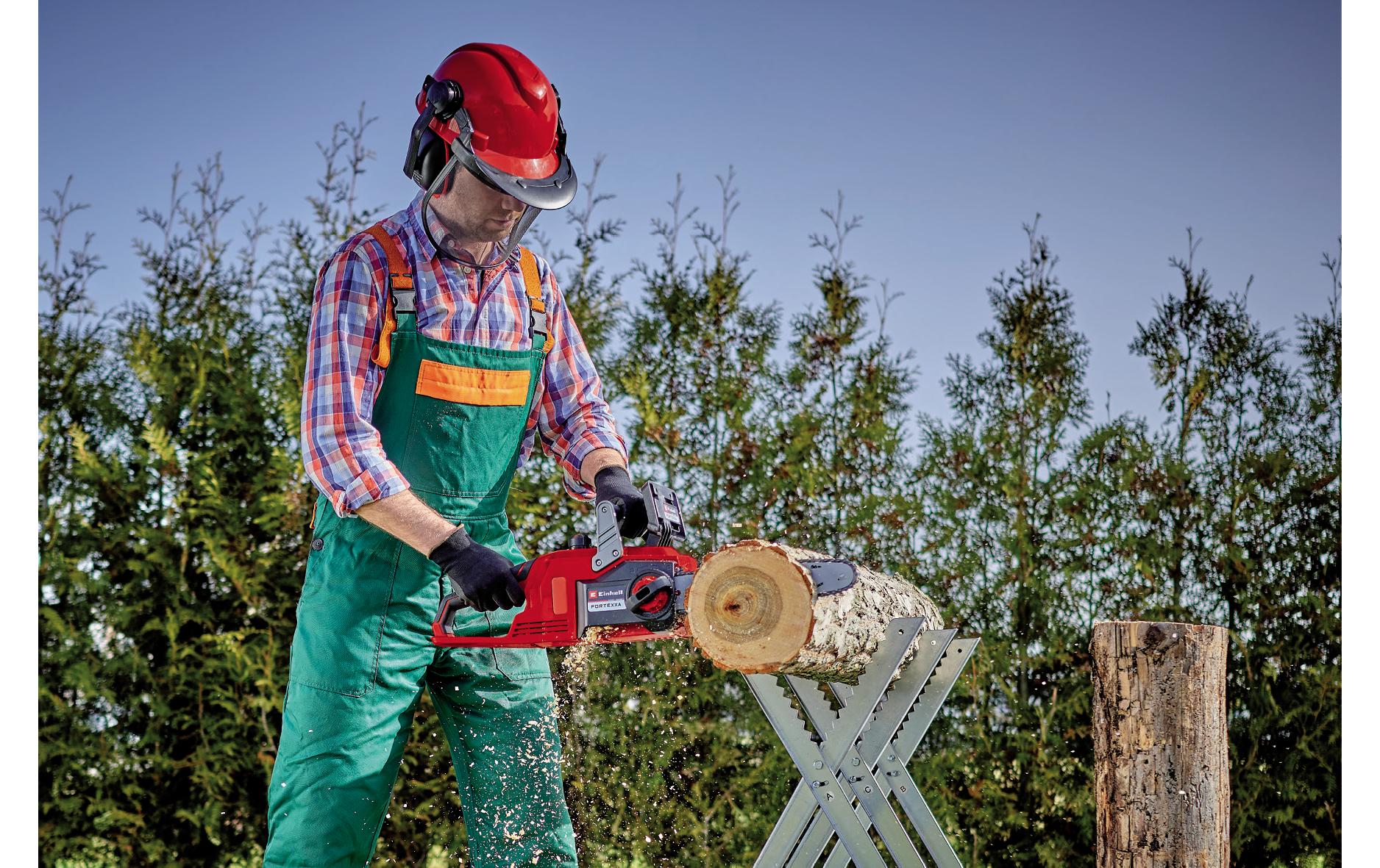 Einhell FORTEXXA 18/30 Akku-Kettensäge – 18 V – Schwertlänge 300 mm – Solo – Power X-Change