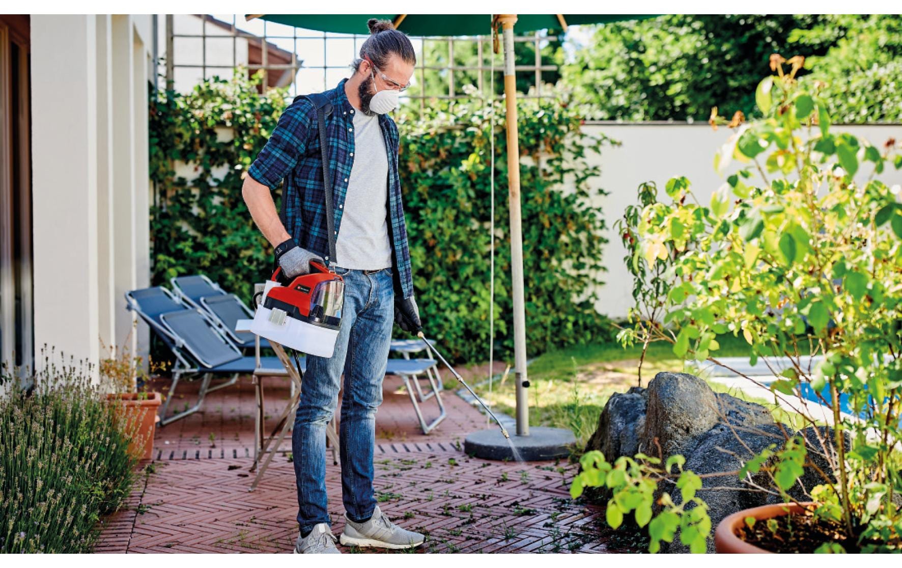 Einhell 18/35 Akku-Drucksprühgerät – 3,5 l – max. 2,5 bar – Solo