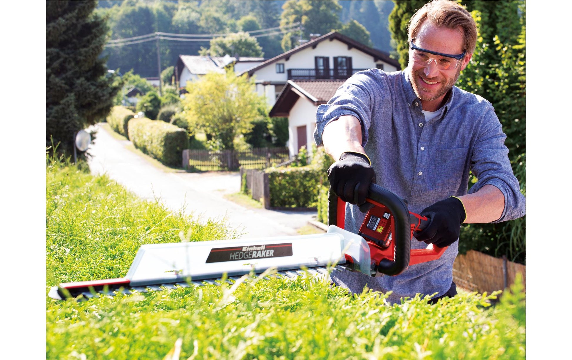 Einhell GE-CH 18/60 Li Akku-Heckenschere – 18 V – 670 mm Schwertlänge – Solo – Power X-Change
