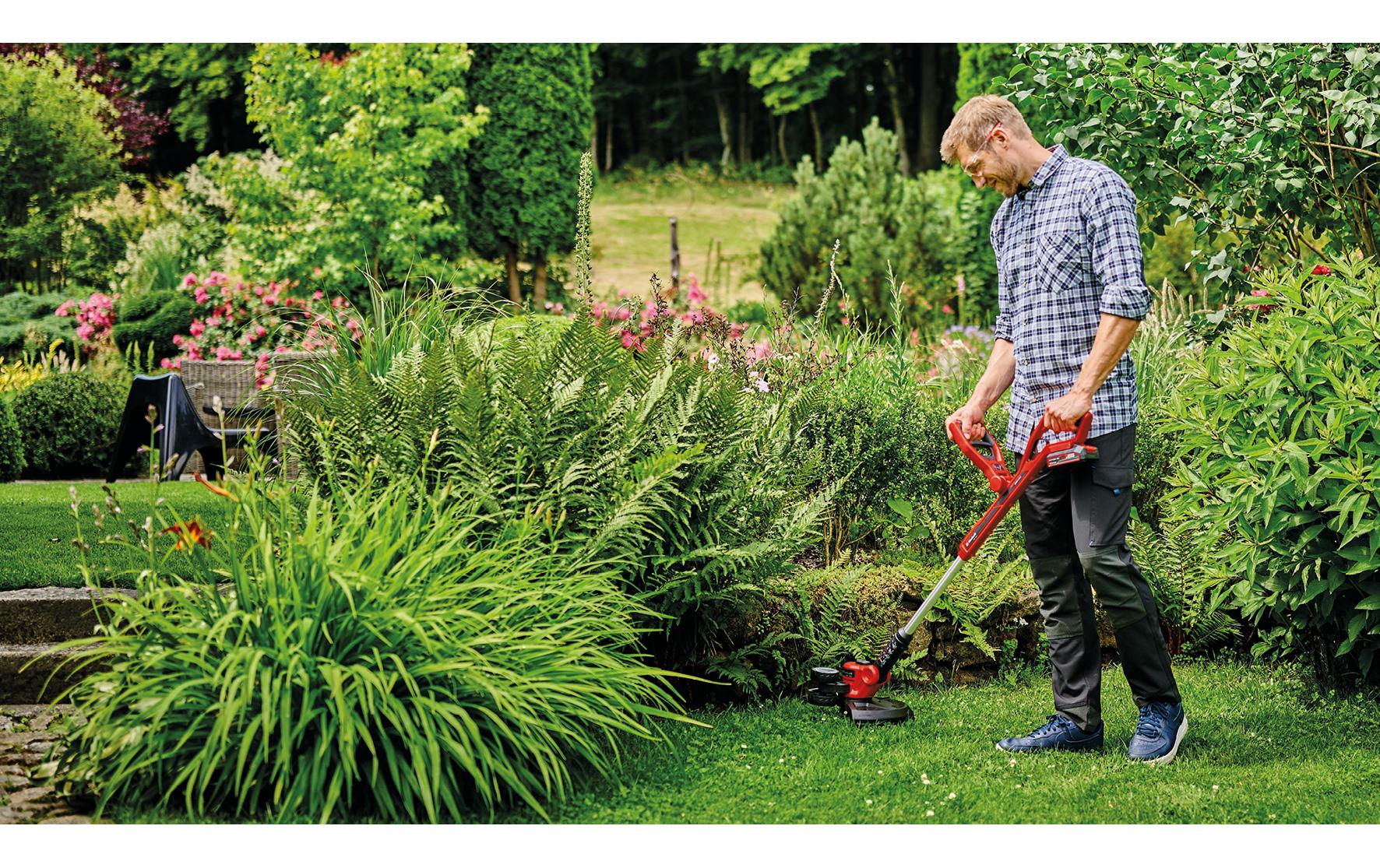Einhell GE-CT 18/30 Li Akku-Rasentrimmer – 300 mm – Faden – Solo – Power X-Change