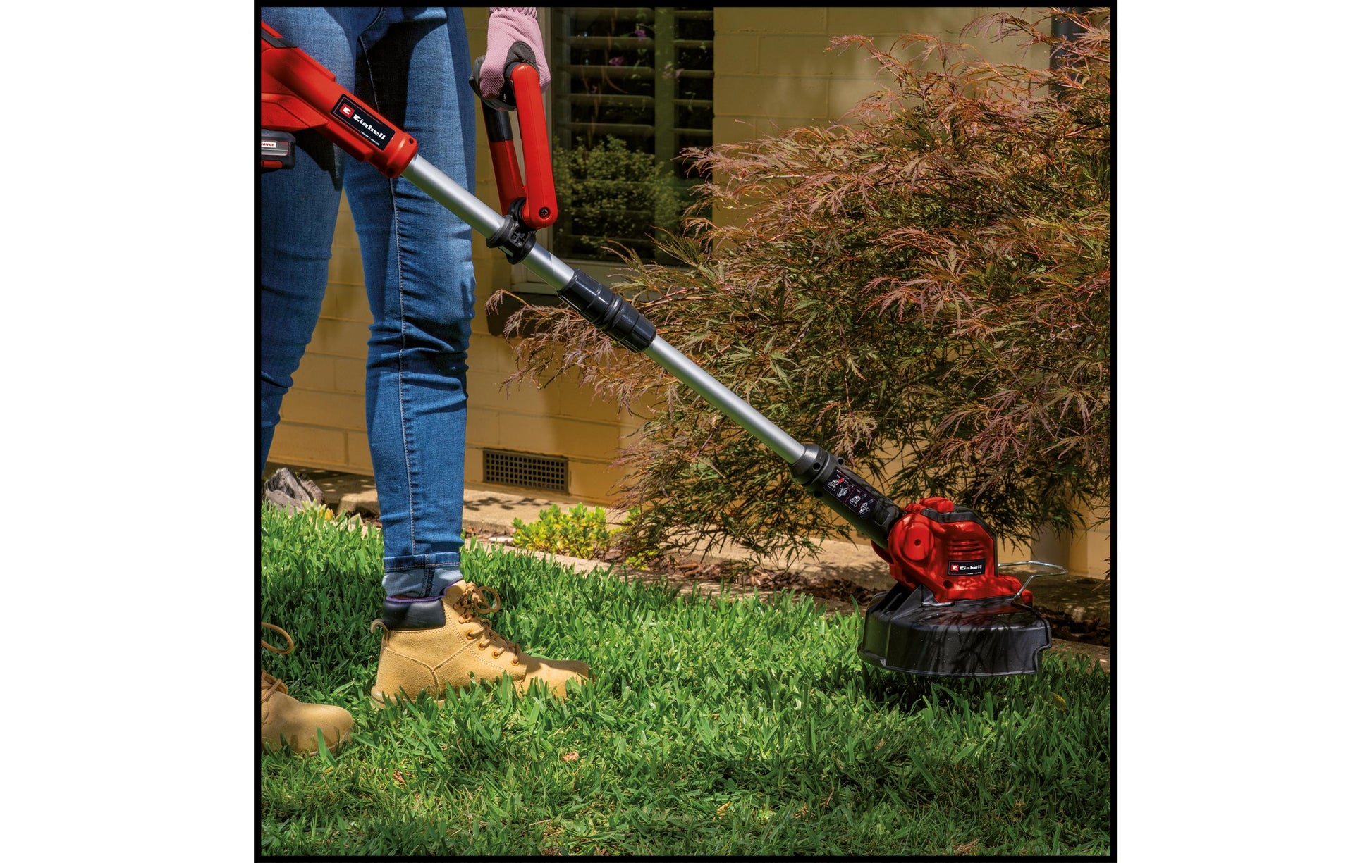 Einhell GE-CT 18/28 TC Akku-Rasentrimmer – 18 V – Schnittbreite 280 mm, Faden – Solo – Power X-Change