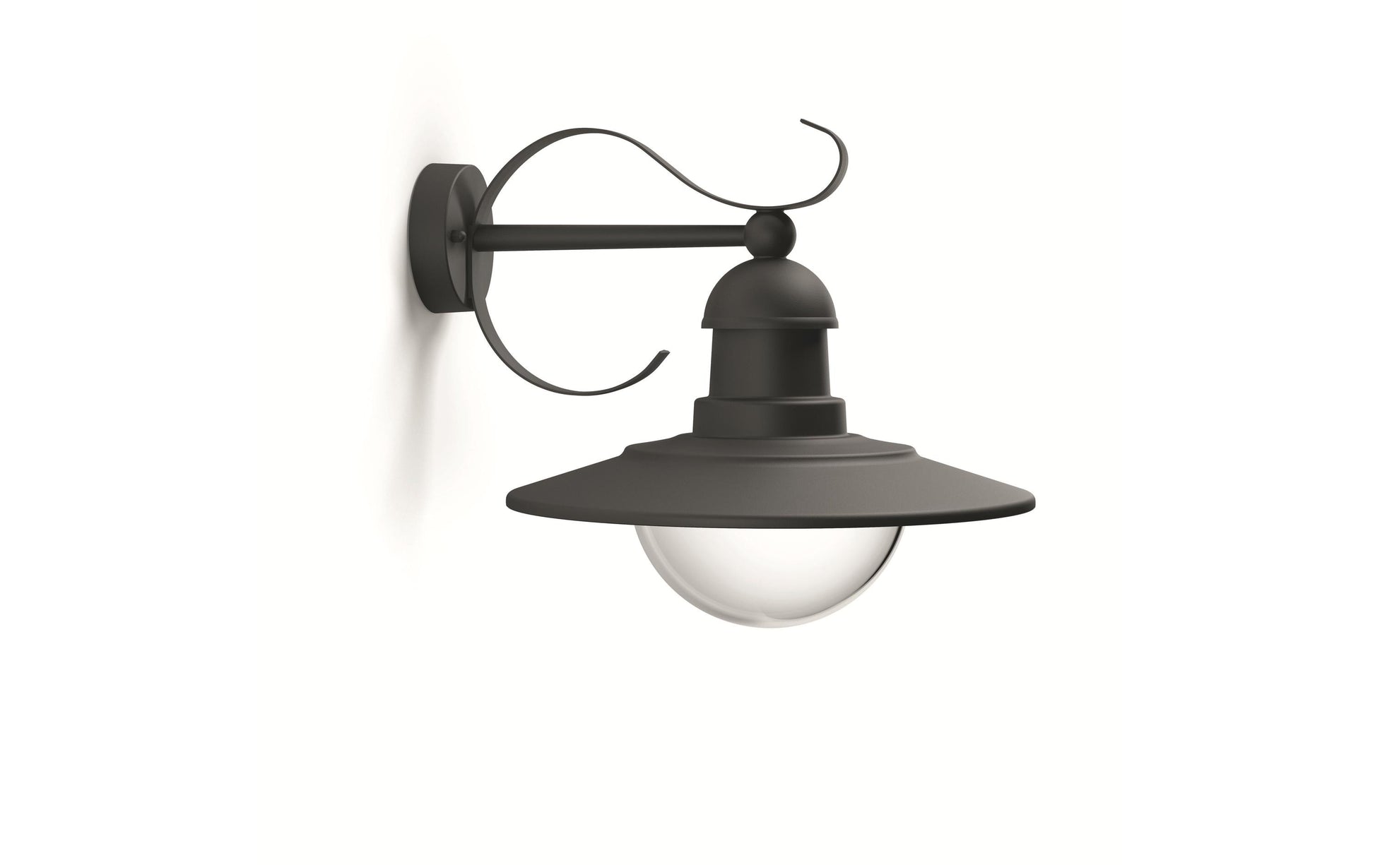 Philips by Signify Philips Aussenwandleuchte – 35×29 cm – 60 W – IP44 – Netzbetrieb – Schwarz