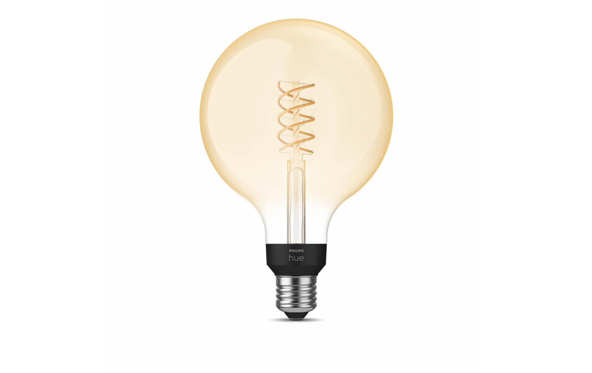 Philips by Signify Philips Hue Smart-Leuchtmittel E27 Weiss – 550 lm, 2100 K, App, dimmbar