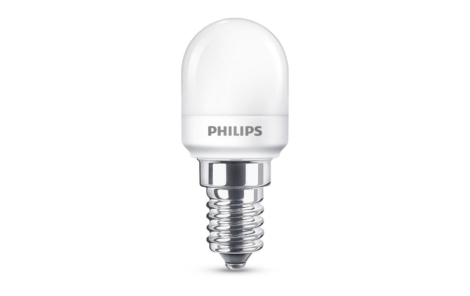 Philips by Signify Philips LED-Leuchtmittel E14 T25 – Warmweiss 2700 K, 70 lm, 0,9 W – 1 Stk., Matt/Glas