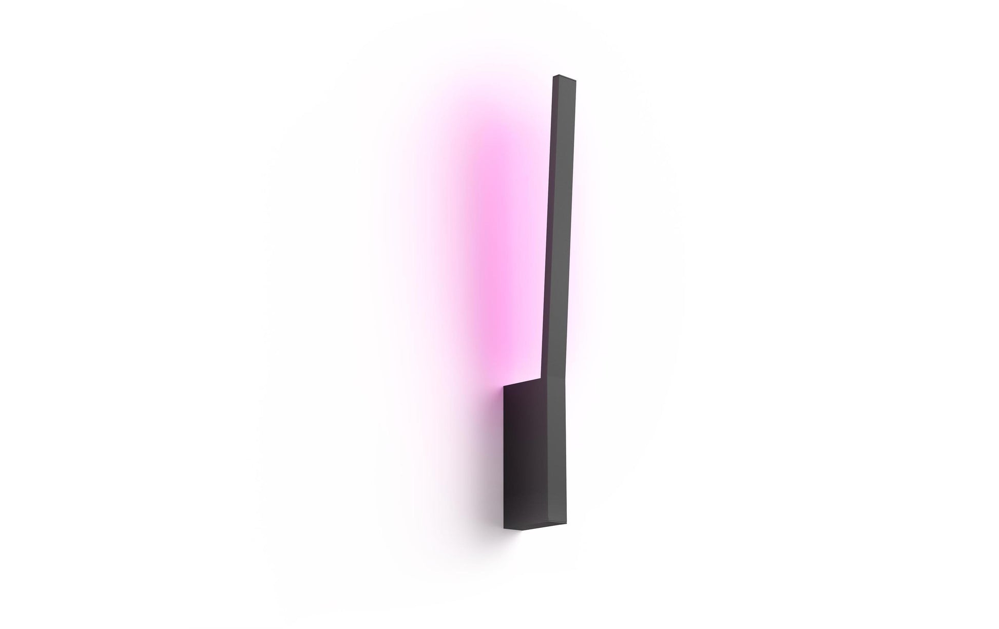 Philips by Signify Philips Hue Wandleuchte White & Color Ambiance – 850 lm, 12,2 W, 2000–6500 K, dimmbar, Bluetooth/ZigBee, schwarz