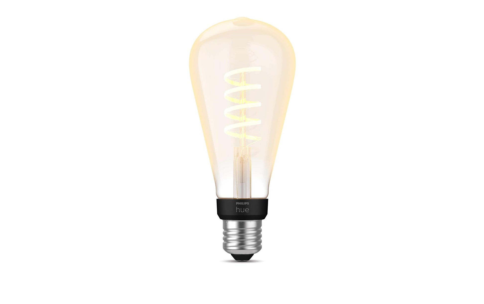 Philips by Signify Philips Hue Smart-Leuchtmittel E27 ST72 – Warmweiss–Kaltweiss, 375 lm, 7 W, Zigbee, Bluetooth – 1 Stk.