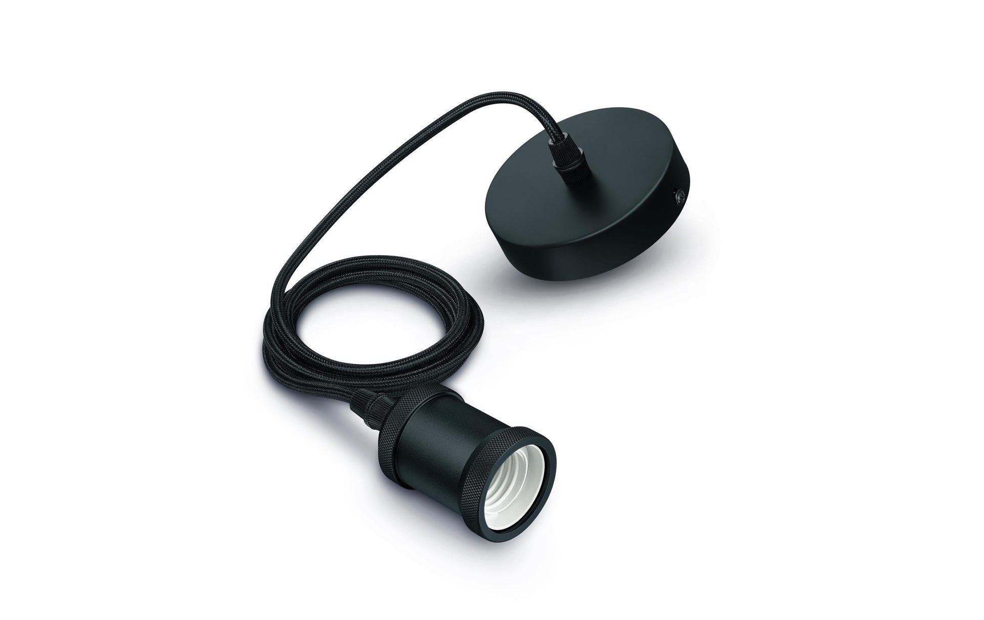 Philips by Signify Philips Deckenleuchte Vintage – 54,5 × 55 cm, 3600 lm, 40 W, 2700 K, nicht dimmbar, exkl. E27, schwarz