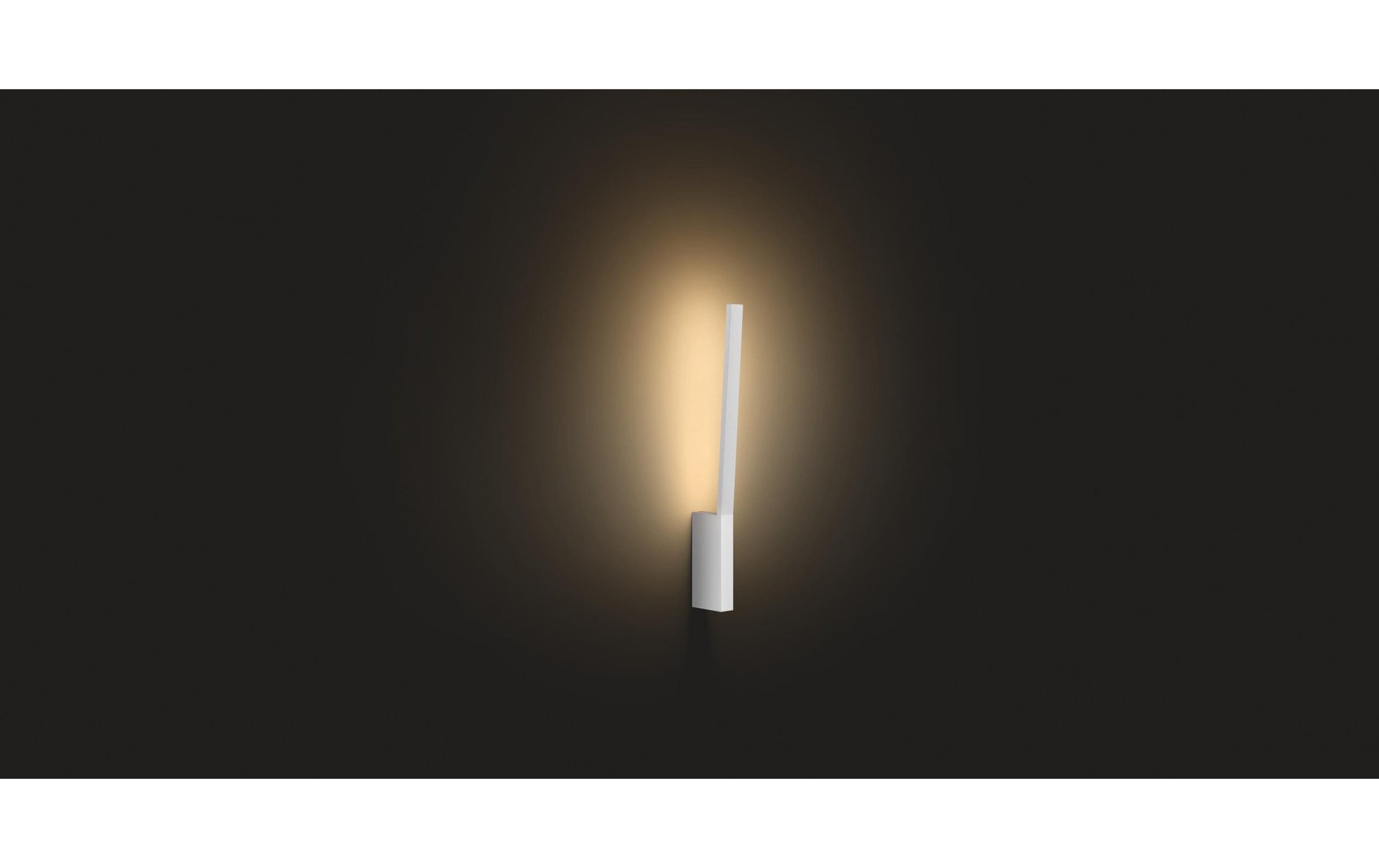 Philips by Signify Philips Hue Wandleuchte Liane – 2000–6500 K, 850 lm, 12,2 W, dimmbar, BT, für Philips Hue, weiss