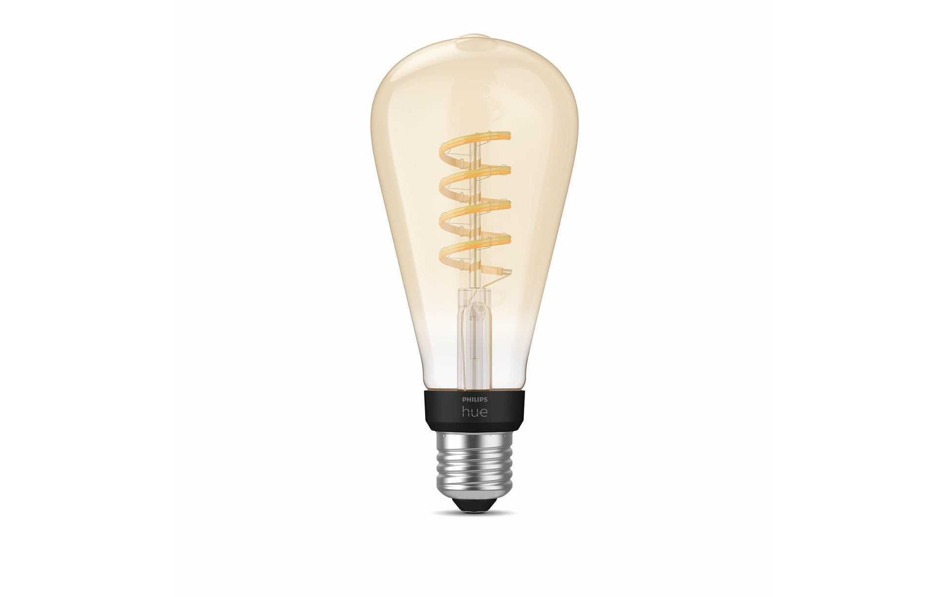 Philips by Signify Philips Hue Smart-Leuchtmittel E27 ST72 – Warmweiss–Kaltweiss, 375 lm, 7 W, Zigbee, Bluetooth – 1 Stk.