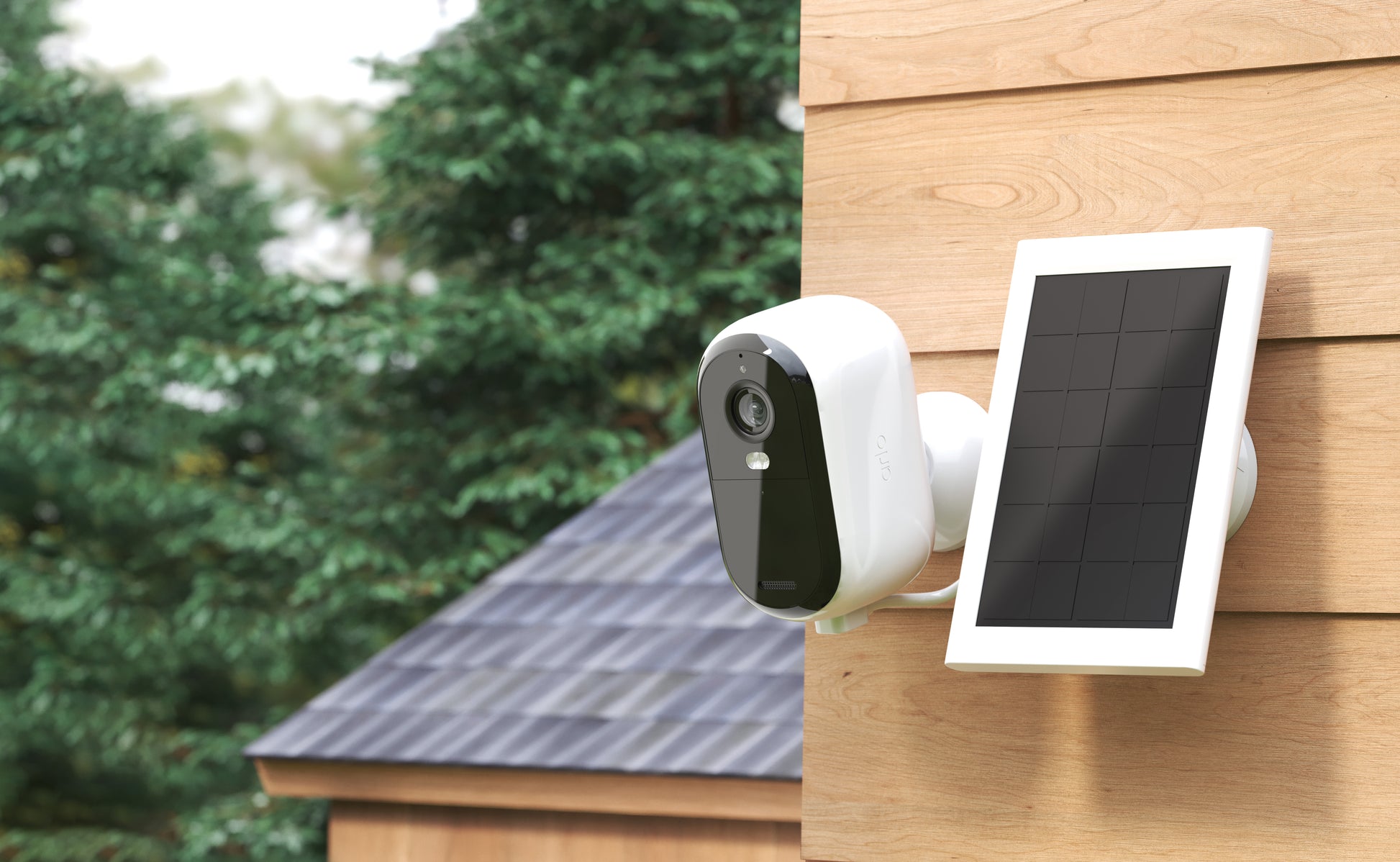 Arlo VMK3250 IP-Kamera – 2K (2688×1520), 4 MP, IR-Reichweite 91 m, IP65, für IFTTT, Weiss, 2er-Pack
