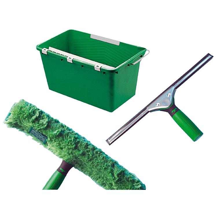 Unger Reinigungsset ErgoTec 3in1 Set M – 35 cm – Mikrofaser – 18 l