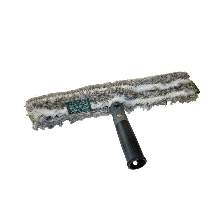 Unger Einwascher ErgoTec Ninja – 45 cm – Mikrofaser/Aluminium – schwarz – für Unger Teleskopstangen