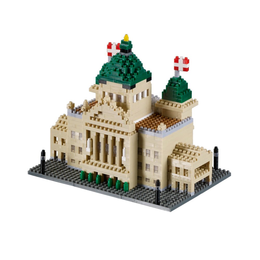 BRIXIES 3D Puzzle Bundeshaus Schweiz – 960 Teile – Kunststoff – 9,5 × 13,2 × 14,3 cm – ab 8 J.