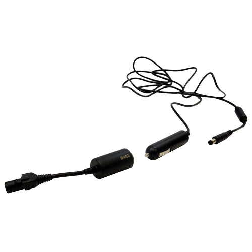DELL Auto-Netzteil 90 W – DC1-zu-DC2, 2 m Kabel – für Alienware M14x R2, Inspiron 11z und andere – Schwarz