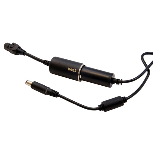 DELL Auto-Netzteil 90 W – DC1-zu-DC2, 2 m Kabel – für Alienware M14x R2, Inspiron 11z und andere – Schwarz