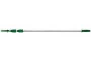 Unger Wischerstiel OptiLoc – 7,5 m – Aluminium/Kunststoff, silber/grün