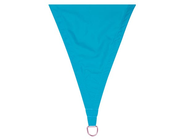 Perel Sonnensegel – 360 × 360 cm, blau, Polyester, 160 g/m²