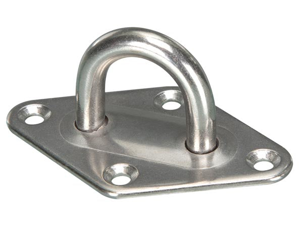 Perel Deckauge – Ø 8 × 80 × 50 mm, Edelstahl