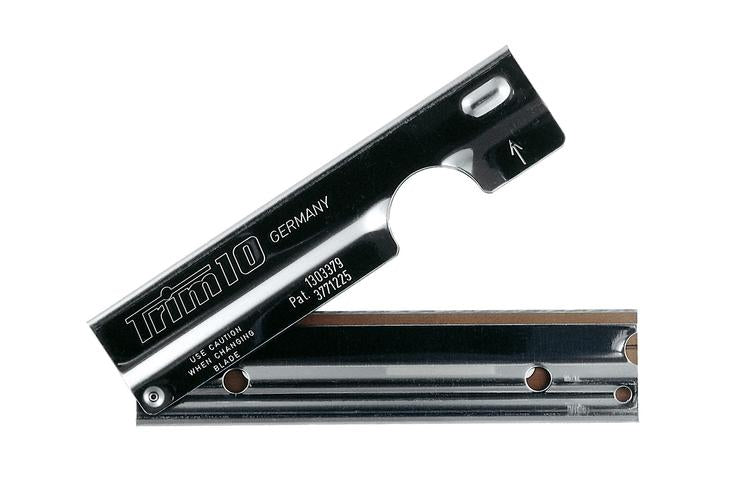 Unger Schaber Trim – mit Halterung – Edelstahl – 10 Stk. – 10,0 × 2,5 × 1,0 cm