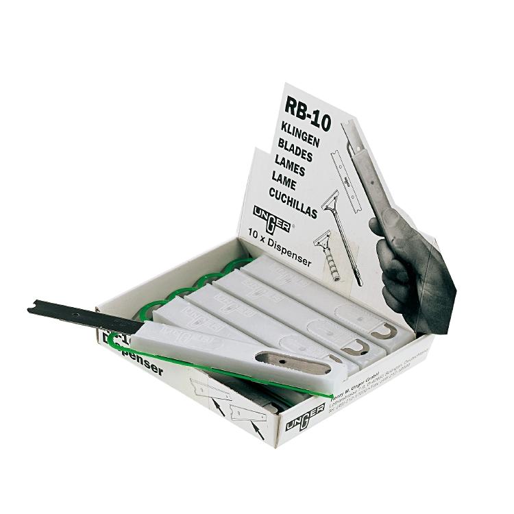 Unger Ersatzklingen 100 mm, 10 Stk., für 307381