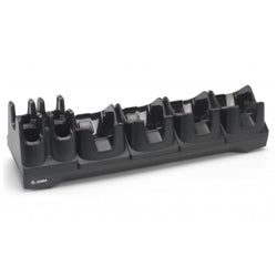 Zebra Ladestation – CRD-TC8X-5SE4BC-01 – 5-Slot Ethernet, 4-Slot Batterieladegerät – für TC8000 – Schwarz