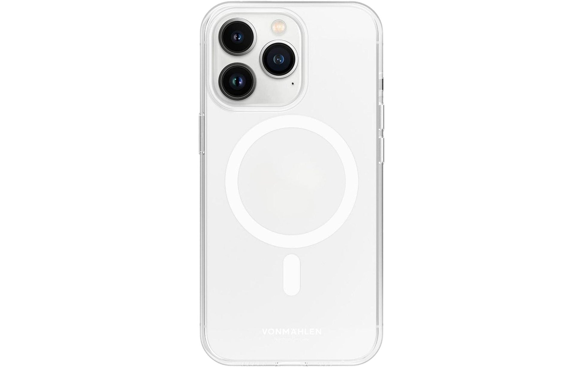 Vonmählen Backcover – für Apple iPhone 15 Pro – transparent – PC – MagSafe-kompatibel