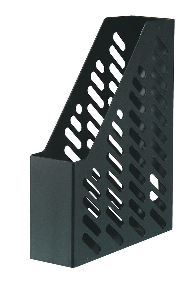 HAN Stehsammler – C4 – Kunststoff (recycelt) – Schwarz – Daumenbohrung – 76 × 248 × 320 mm – 10 Stk.