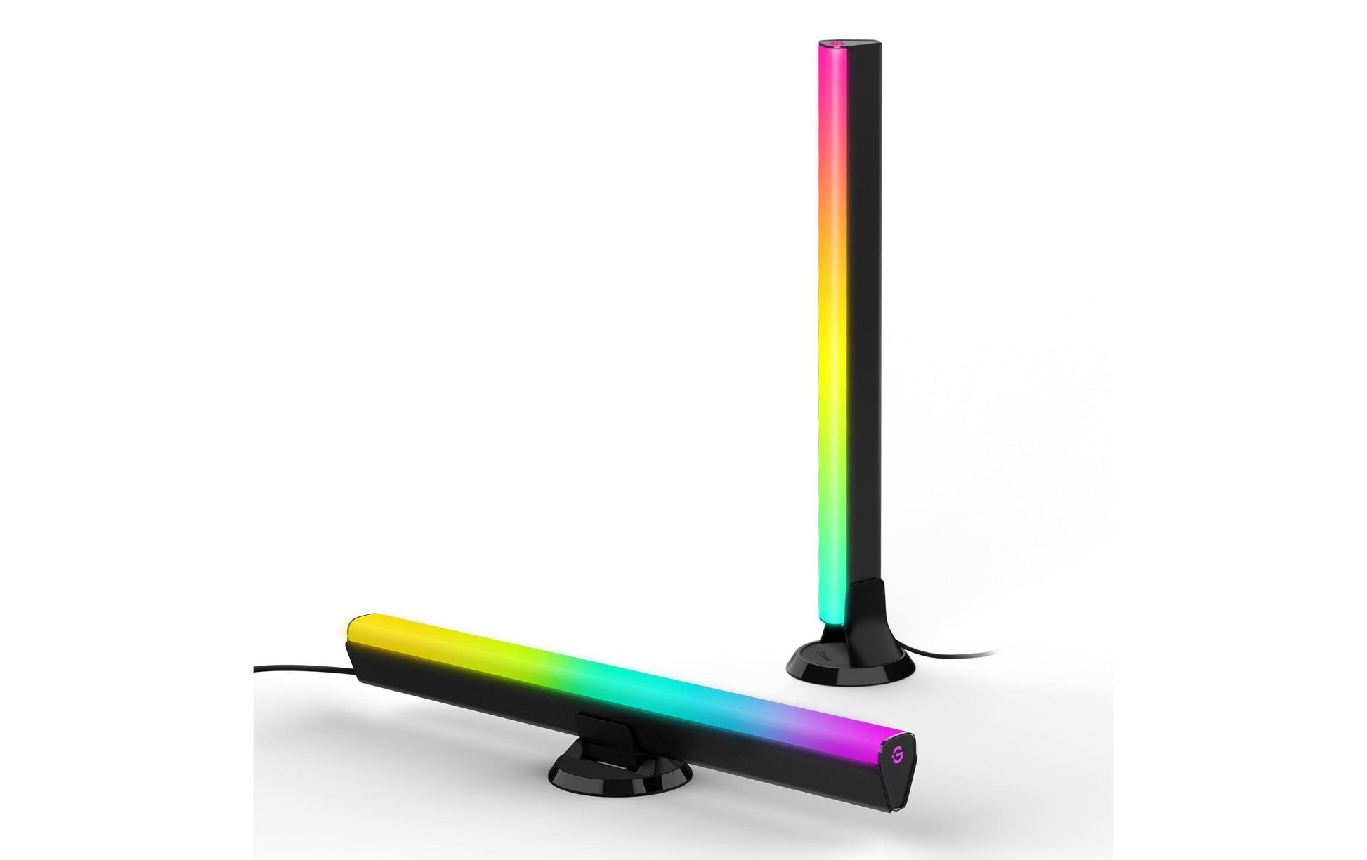 Govee Flow Plus H6046 TV-Backlight-Set – RGBIC, Wi‑Fi + Bluetooth – Schwarz