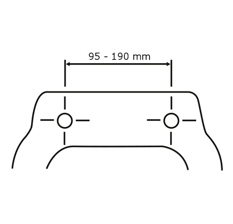 WENKO KOS – WC-Sitz – Thermoplast, weiss, verlängert, 37,5 × 44 cm