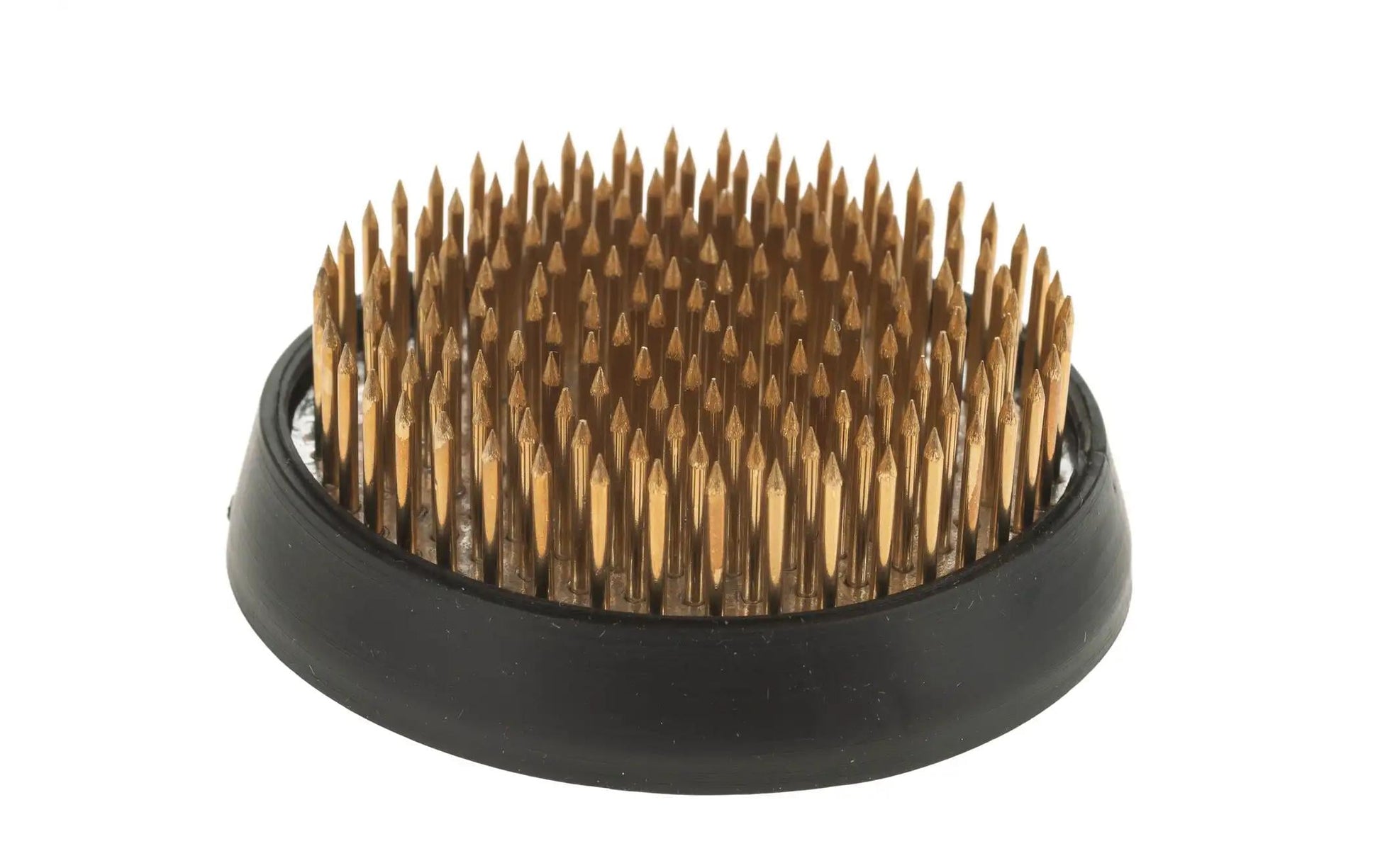 Opiflor Steckigel (Kenzan), schwarz/gold, Ø 6 cm
