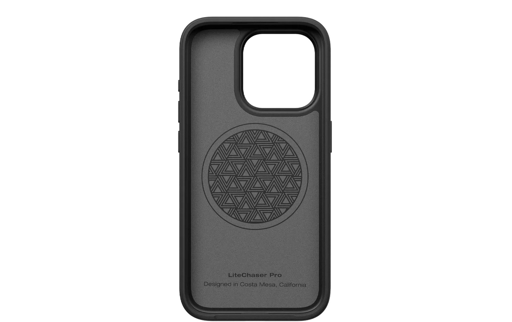 PolarPro Backcover – für Apple iPhone 15 Pro Max – schwarz – Aluminium – MagSafe-kompatibel
