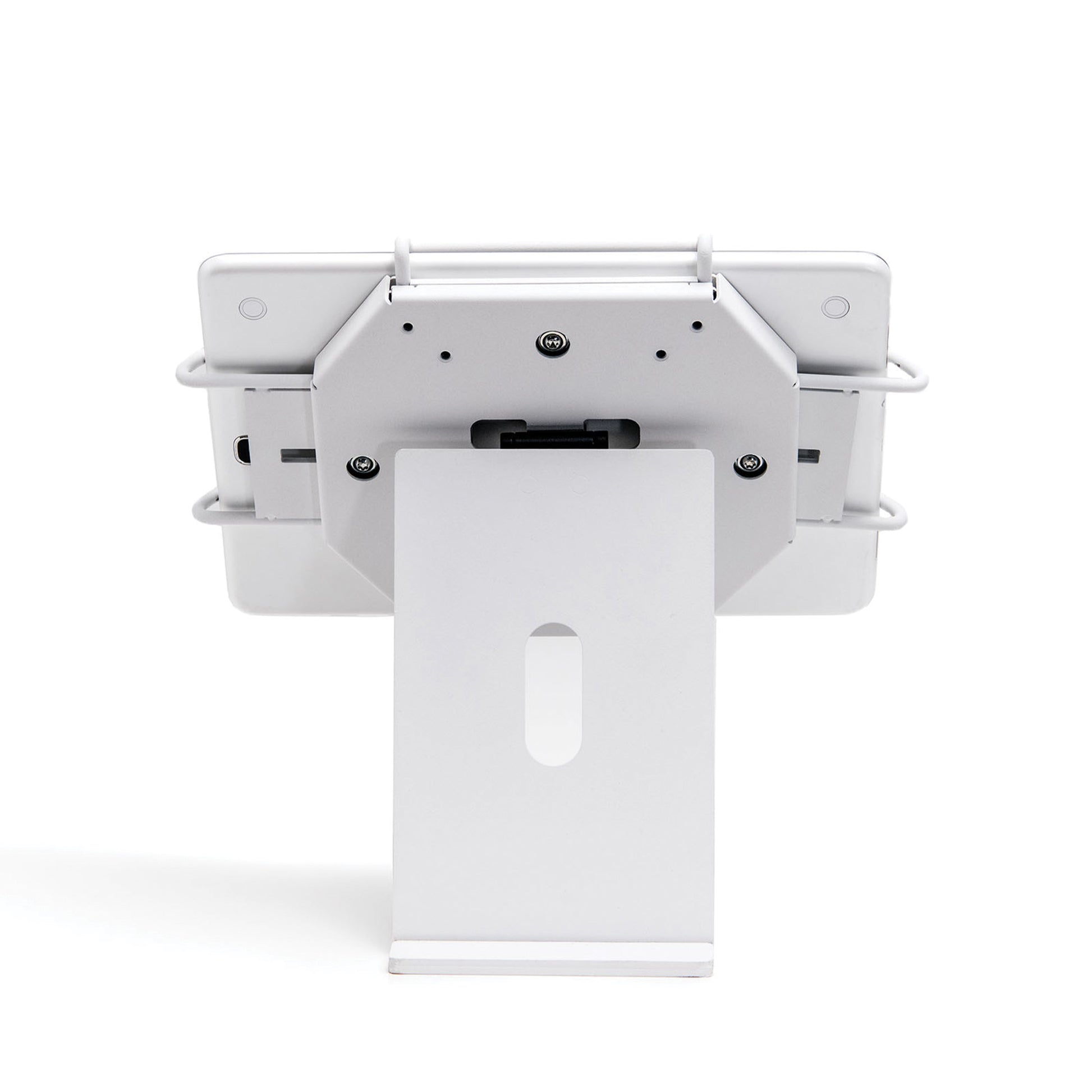 Star Micronics Tablet-Tischhalterung – für Tablet/UMPC, neigbar −15–115°, Schraubbefestigung – Weiss