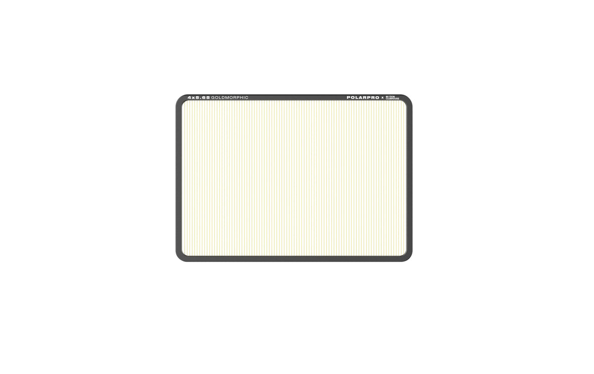 PolarPro GoldMorphic Objektivfilter 4×5,65" – Aluminium/Glas – für 4×5,65"