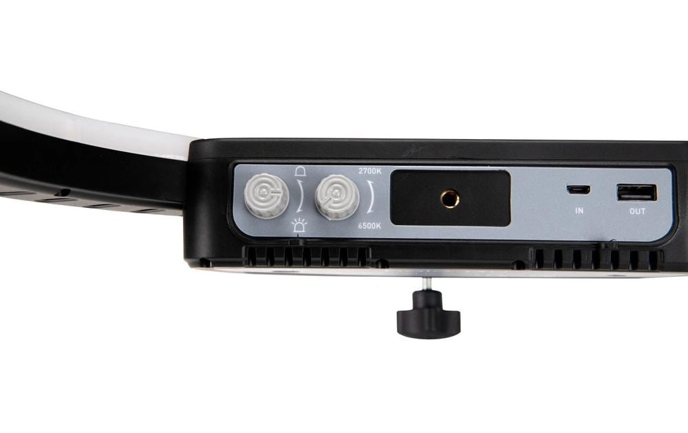 Nanlite Halo 14U Ringleuchte – 24 W, 2700–6500 K, CRI 95 – Akku