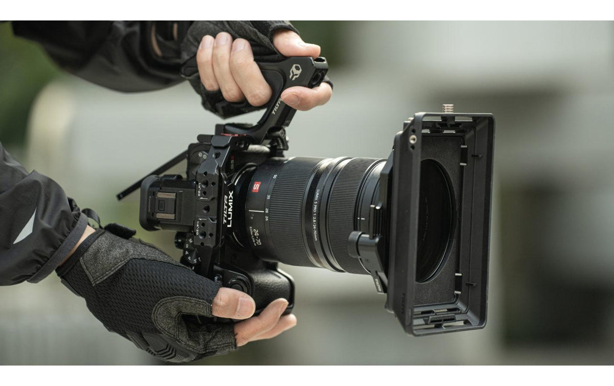 Tilta TA-T50-FCC-TG Kamerakäfig – Aluminium, 150,7 × 65,2 × 122,7 mm – für Panasonic S5 II/IIX – Grau