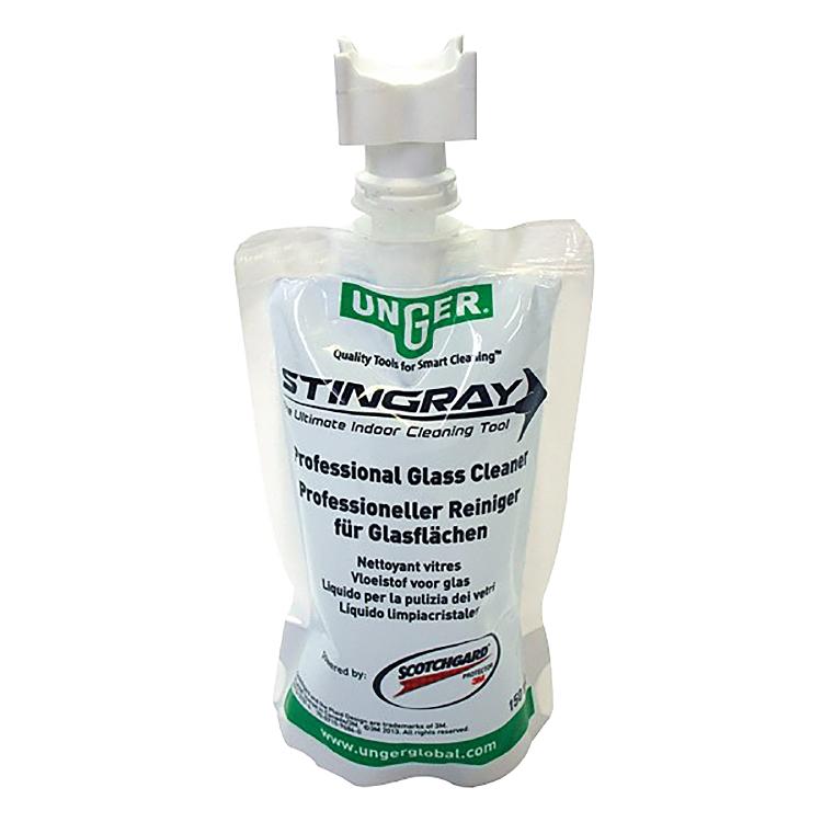 Unger Stingray Glas-/Oberflächenreiniger – Flüssigkeit, Beutel – 150 ml