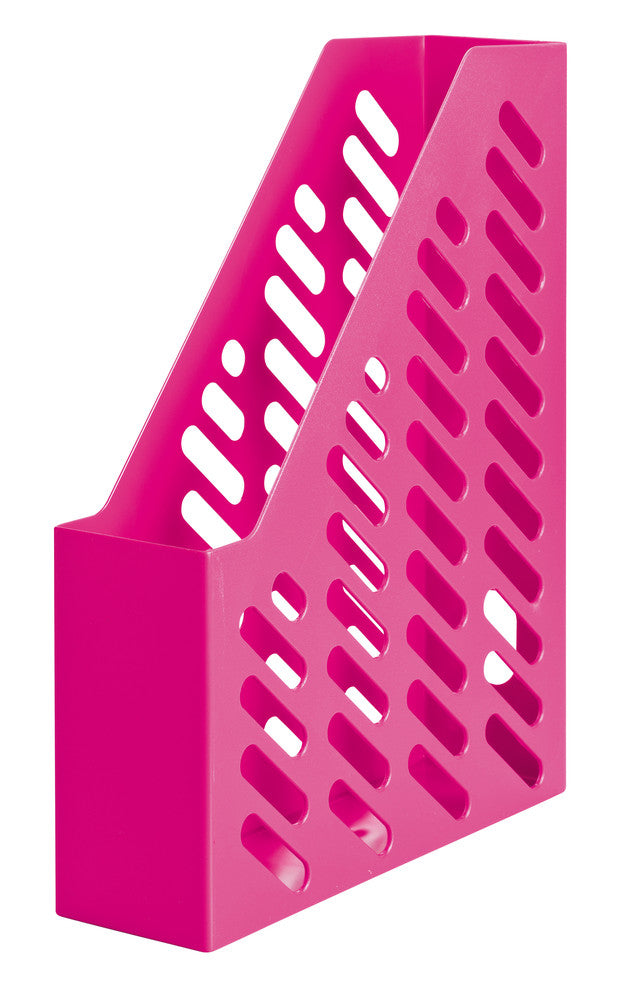 HAN Stehsammler – für A4/C4, pink, Kunststoff, B 76 × H 315 × T 246 mm