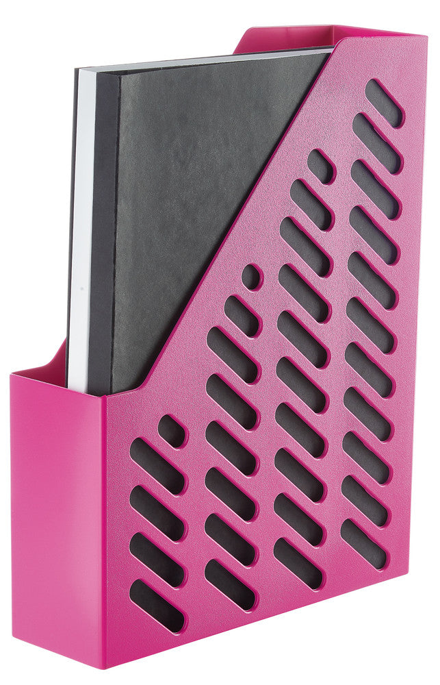 HAN Stehsammler – für A4/C4, pink, Kunststoff, B 76 × H 315 × T 246 mm