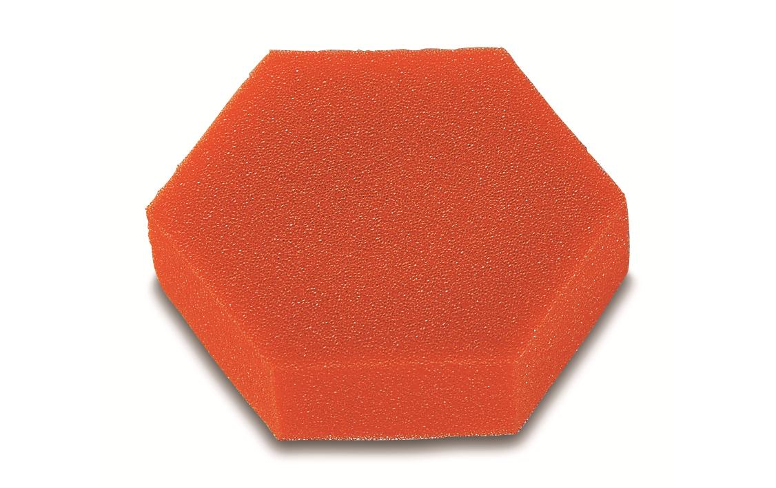Laufer Läufer – Schreibhilfe Ersatzschwamm – Ø 70 mm – 10 Stück, Orange