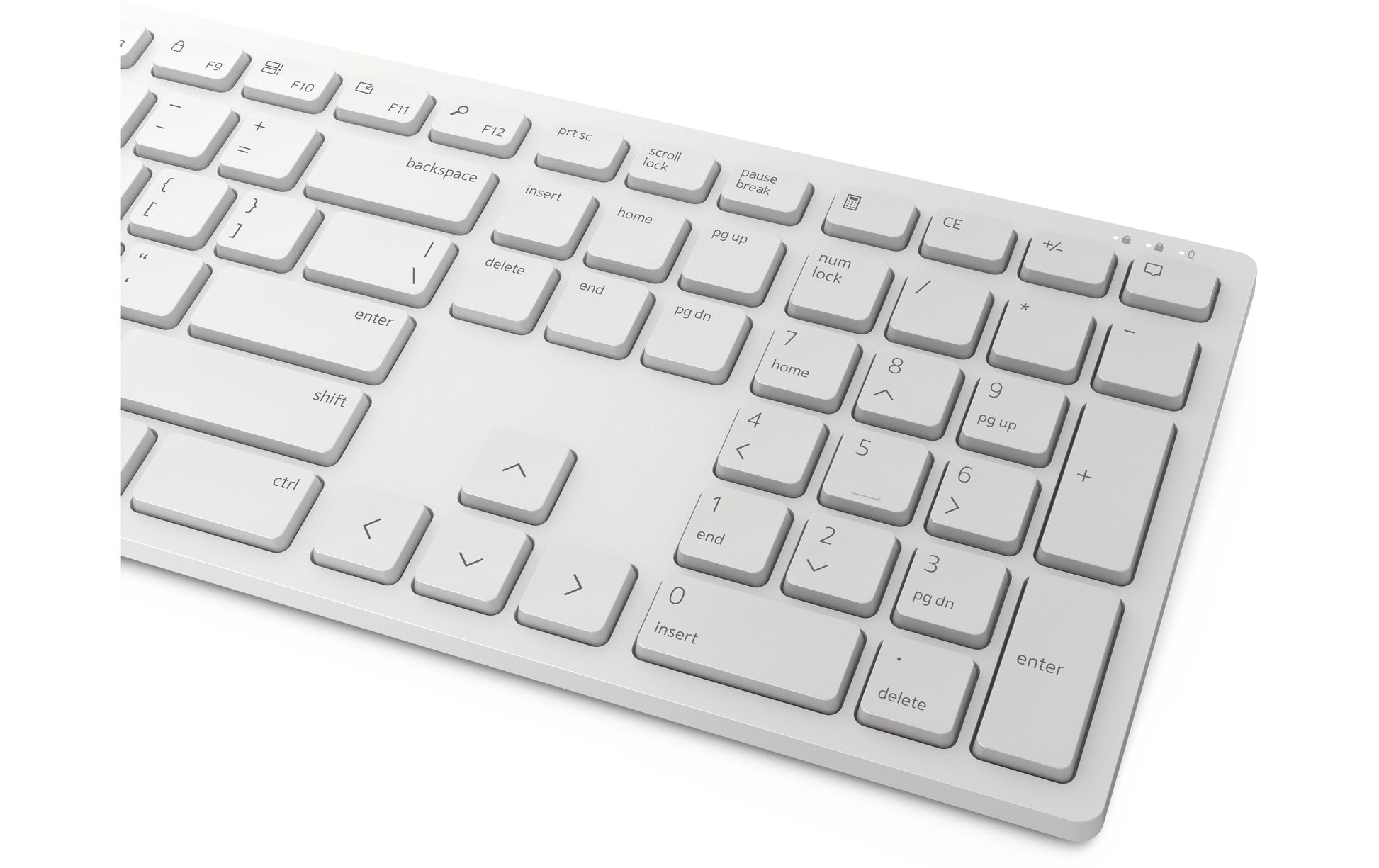 Dell KM5221W – Tastatur, kabellos (2,4 GHz), US-Layout (EN) – für Windows, macOS & Android u. a.