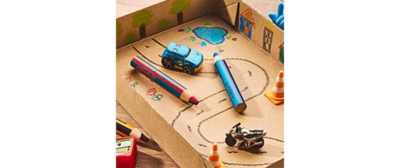 STABILO woody 3 in 1 Duo – 5 Duofarben, mit Spitzer