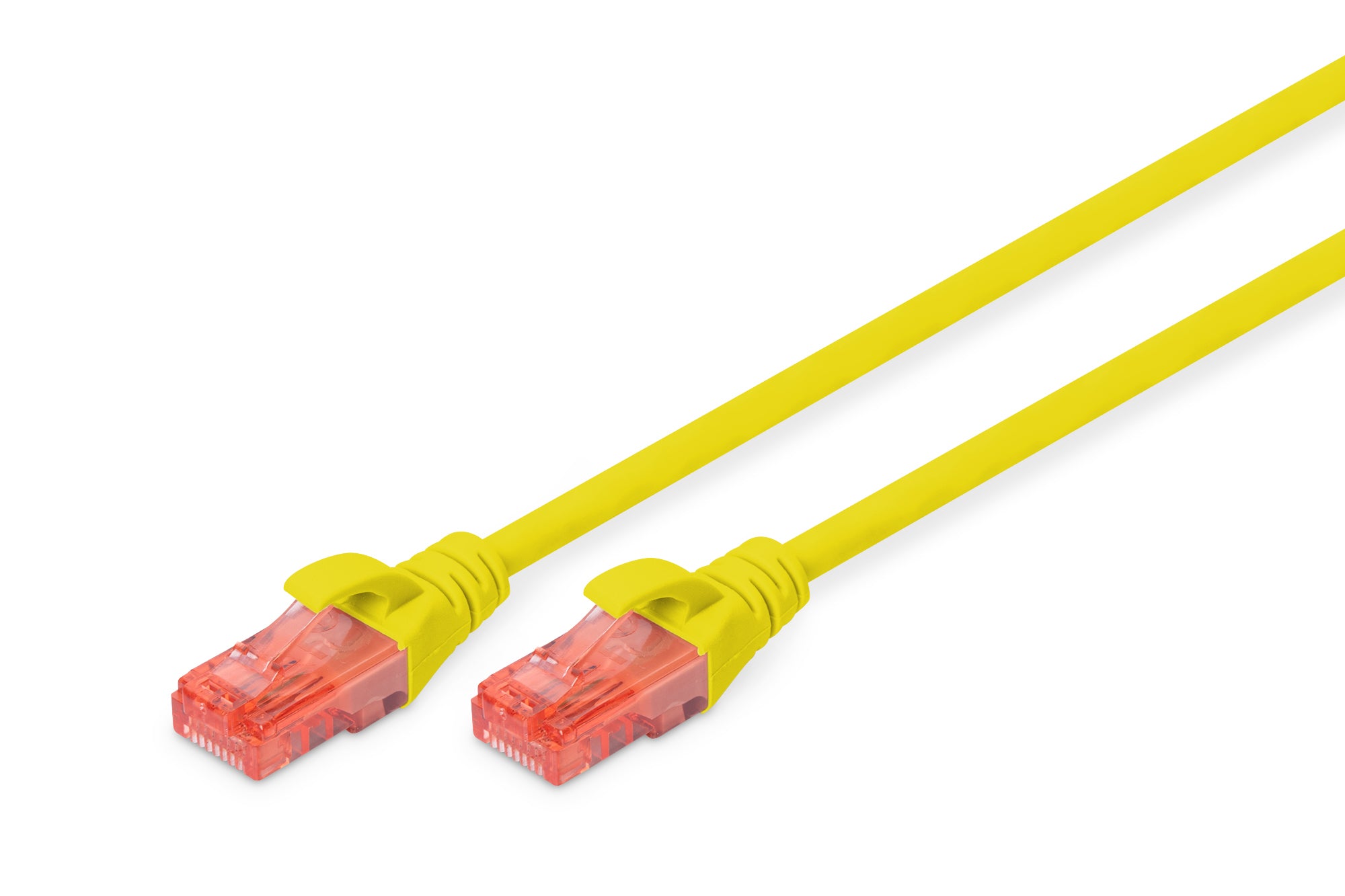Digitus CAT 6 Patchkabel – 1 m, Gelb, U-UTP, PVC
