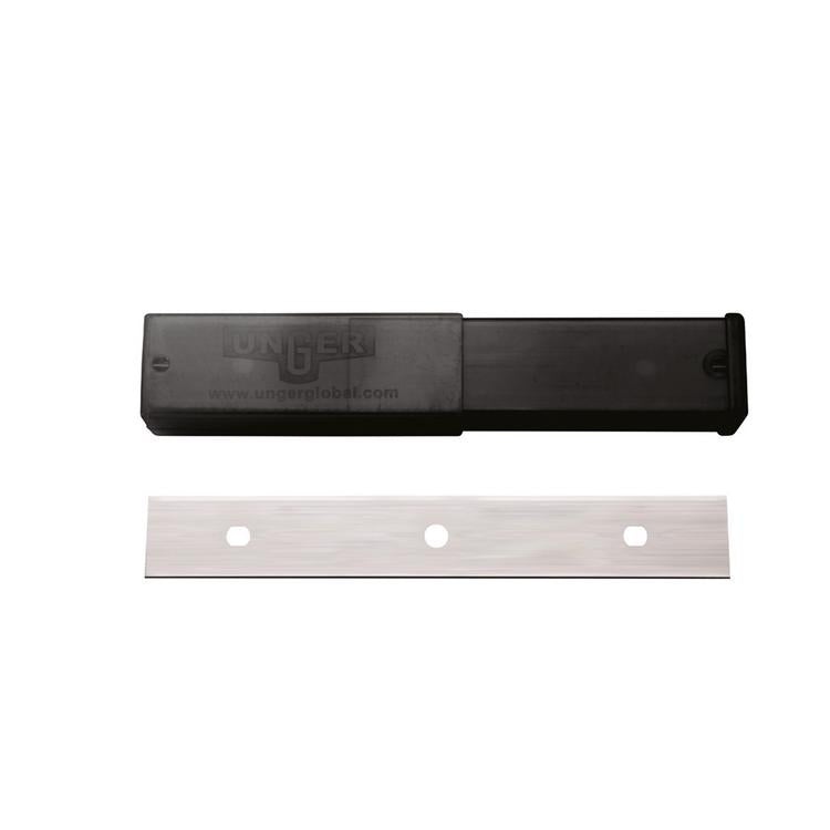 Unger Ersatzklingen für Glasschaber – Edelstahl – 10 cm – 25 Stk. – für ErgoTec, ProTrim und Trim