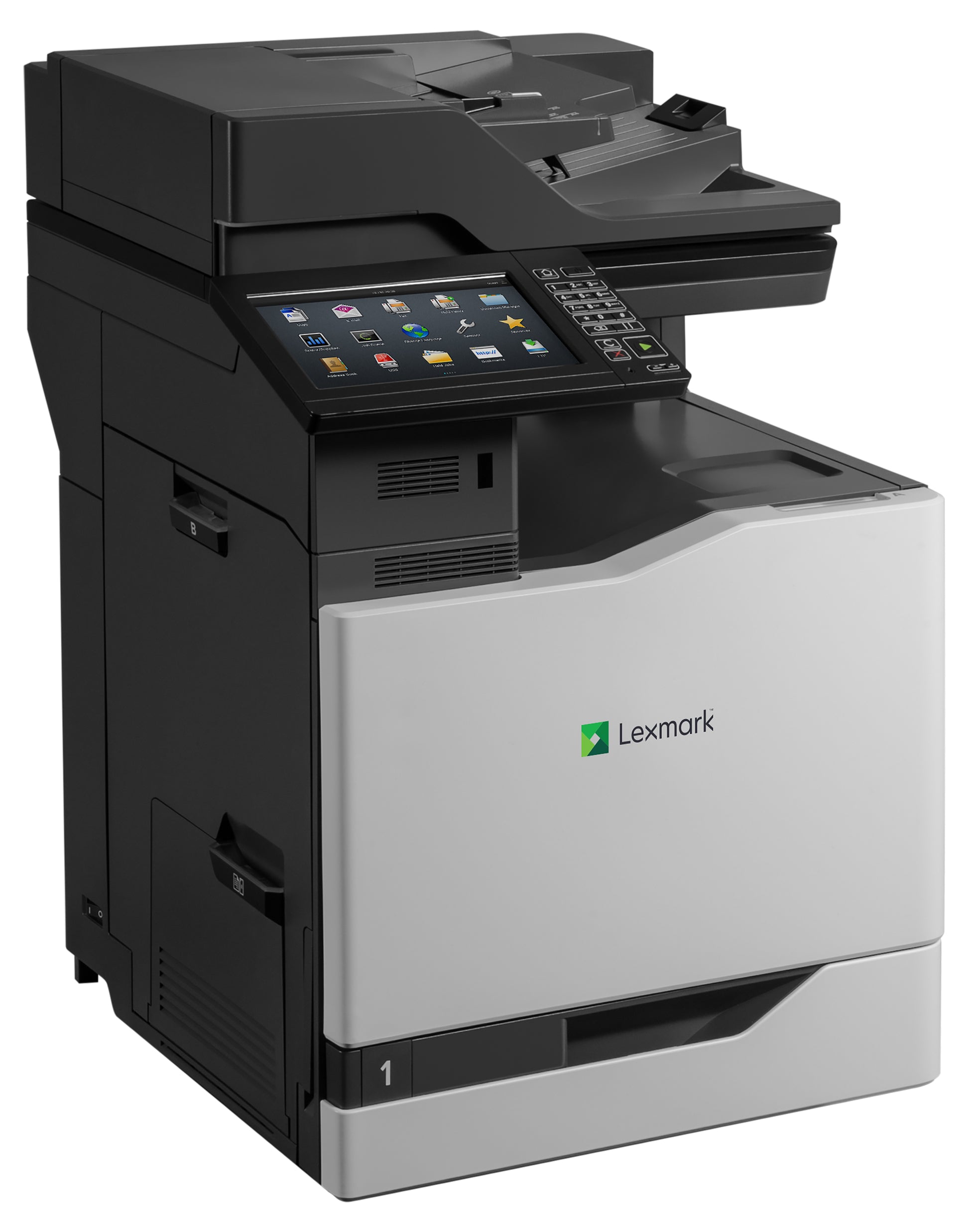 Lexmark CX825de – Farblaser-Multifunktionsdrucker, A4, 4-in-1, Duplex, ADF, WLAN/LAN, Touchscreen
