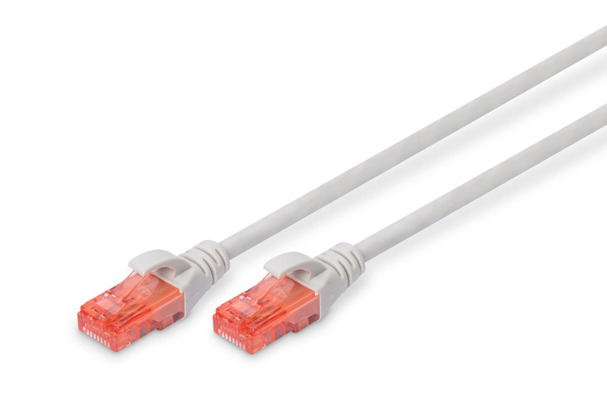 Digitus Patchkabel – 3 m, Grau, Cat 6, U-UTP, CU, PVC