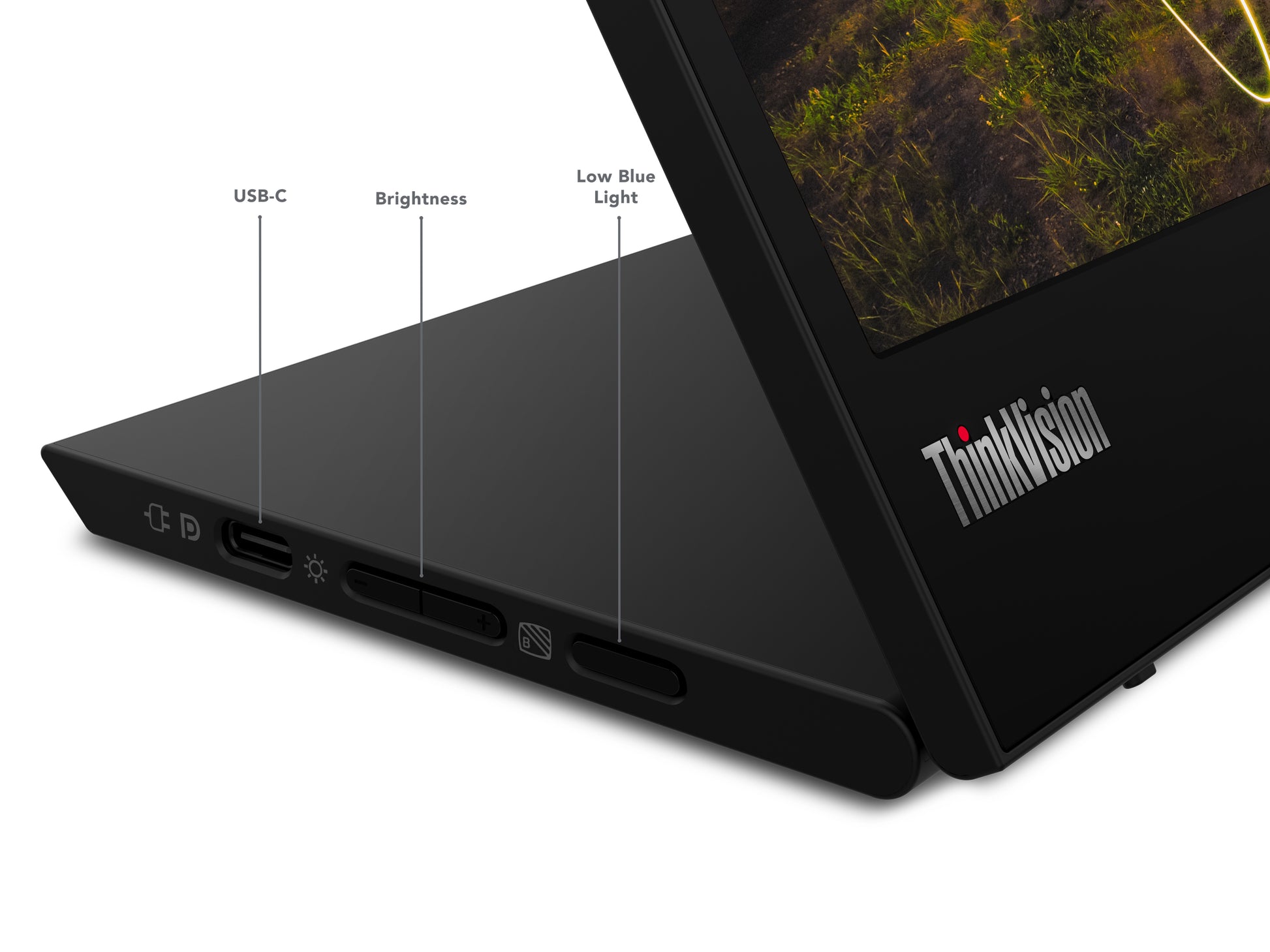 Lenovo ThinkVision M15 (62CAUAT1WL) – 15,6", 1920 × 1080 (Full HD), IPS