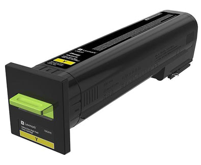 Lexmark 72K2XYE Gelber Toner – Original – 22'000 Seiten – für Lexmark CS820dte/CS820dtfe/CS820de